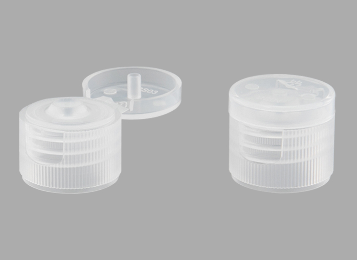 KR-501224 / 410フリップトップキャップメーカープラスチック製ウォーターボトルキャップ