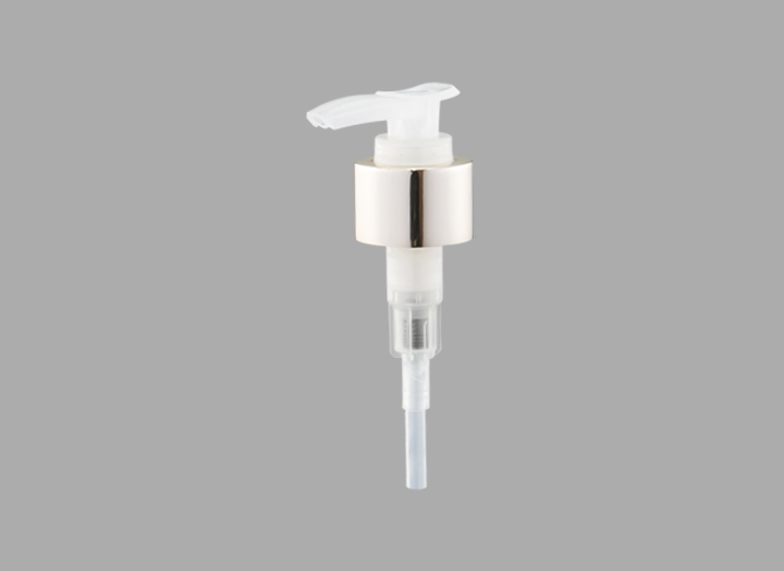 KR-3011アルミクロージャーローションディスペンサーポンプシャンプープラスチック液体石鹸ディスペンサーポンプ
