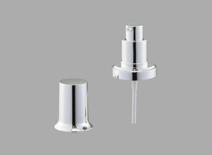 KR-310622 / 410ホワイトプラスチックローション化粧品トリートメントポンプ左-右ロック